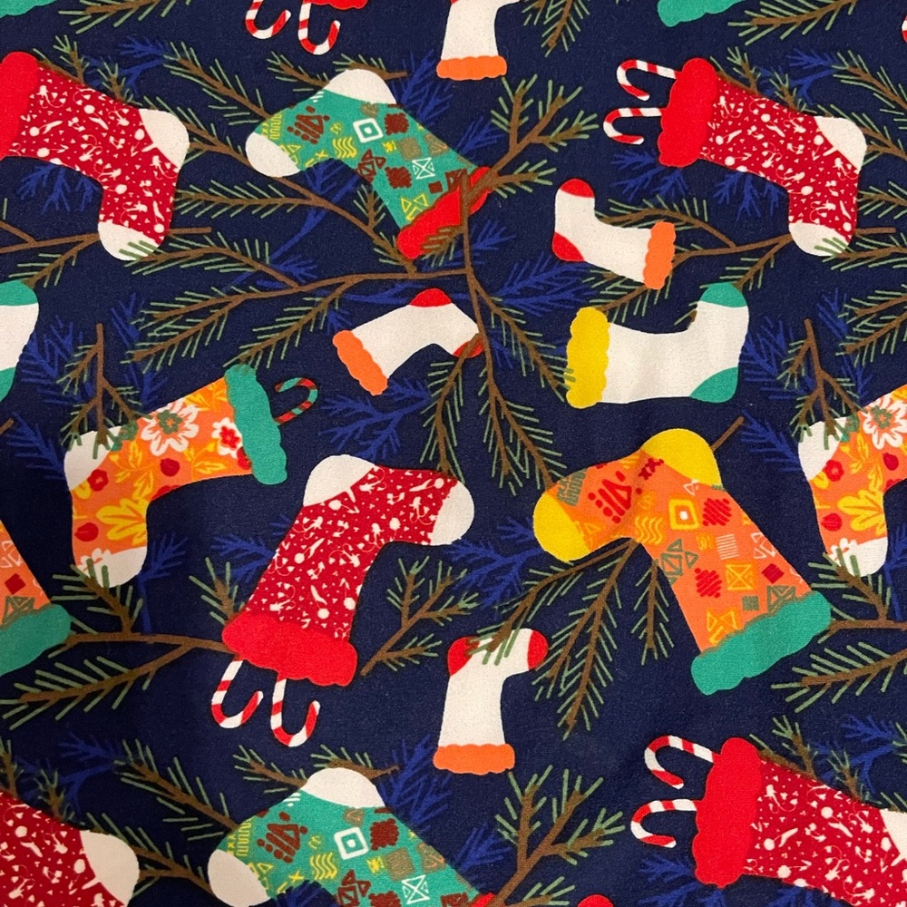 Lularoe Christmas Stocking Shirt - Picture 3 of 4